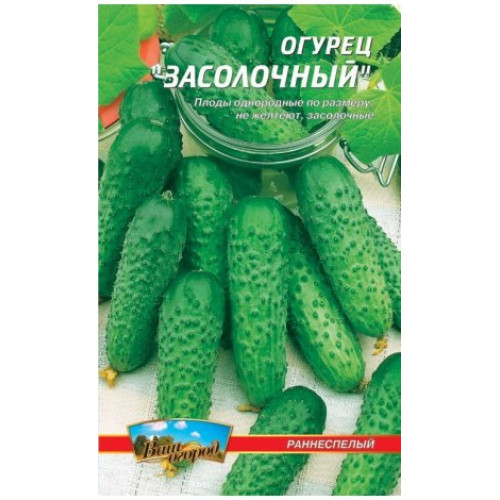 Засолочний — насіння, Огірки