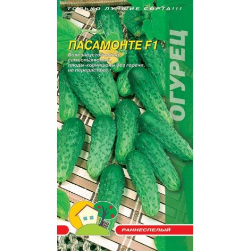 ПасамонтеF1 — насіння, Огірки