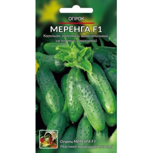 Меренга F1 — насіння, Огірки