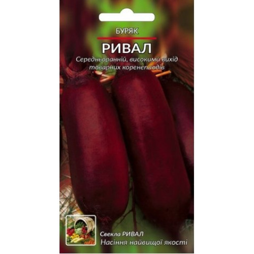 Рівал — насіння, Буряк