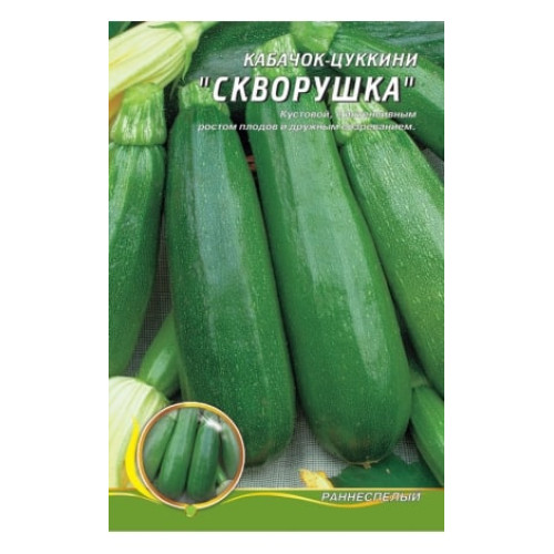 Скворушка — насіння, Кабачки