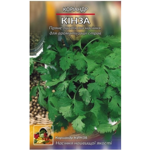 Кінза — насіння, Пряносмакові культури