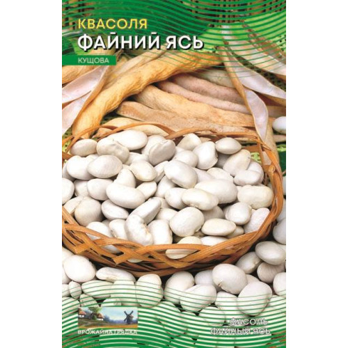 Файний Ясь — насіння, Квасоля