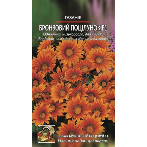 Газанія. Сонячне сяйво — насіння, Квіти