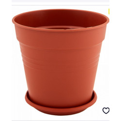 Теракотовий горщик для квітів 2.5 л