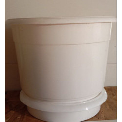 Горщик для квітів 3.7 л з піддоном