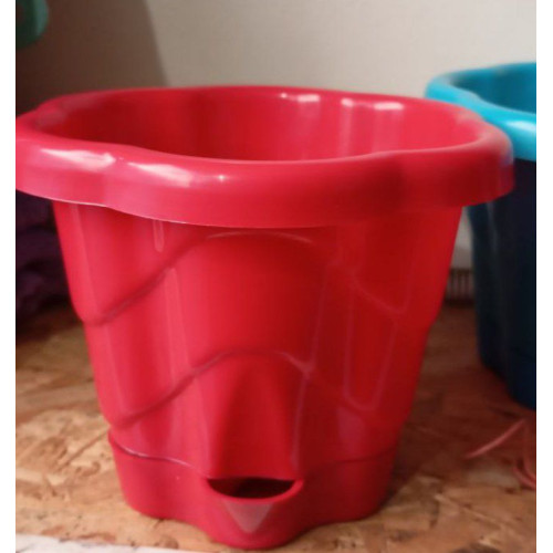 Горщик для квітів, 1 л, колір асортимент — насіння, Супутні товари