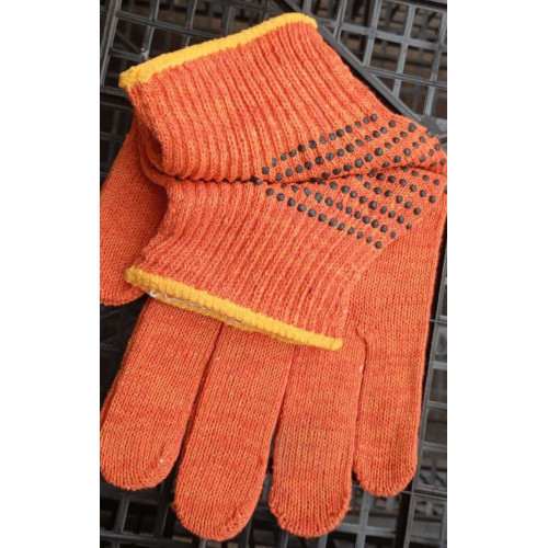 Перчатки оранжеві робочі х/б. — насіння, Супутні товари