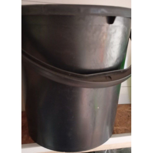 Відро черне 10 л, пластикове — насіння, Супутні товари